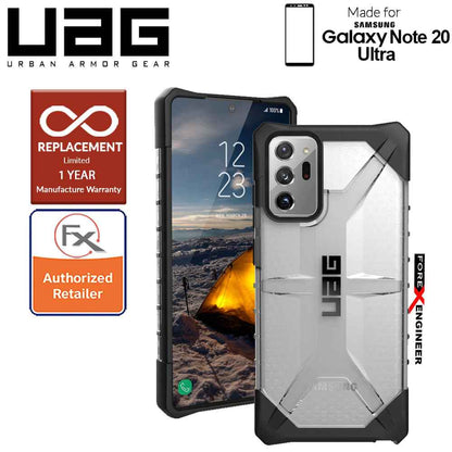 [RACKV2_CLEARANCE] UAG Plasma for Samsung Galaxy Note 20 Ultra 5G 2020 - Rugged Military Drop Tested ( Ice ) ( Barcode : 812451035629 )