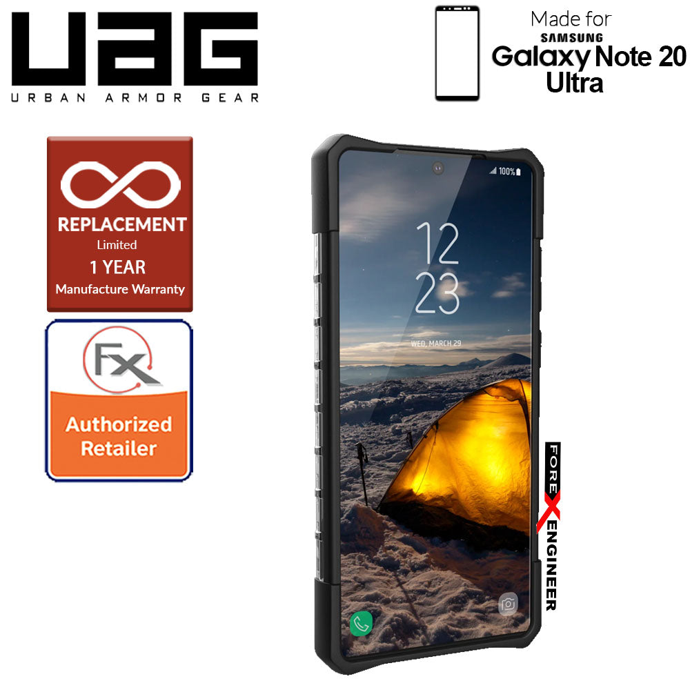 [RACKV2_CLEARANCE] UAG Plasma for Samsung Galaxy Note 20 Ultra 5G 2020 - Rugged Military Drop Tested ( Ice ) ( Barcode : 812451035629 )