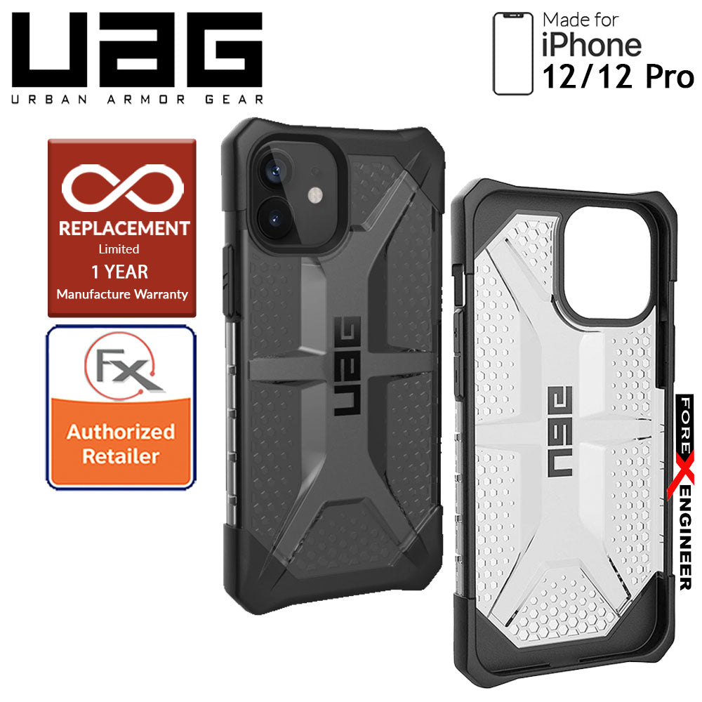 UAG Plasma for iPhone 12 - 12 Pro 5G 6.1" - Ash ( Barcode : 812451036107 )