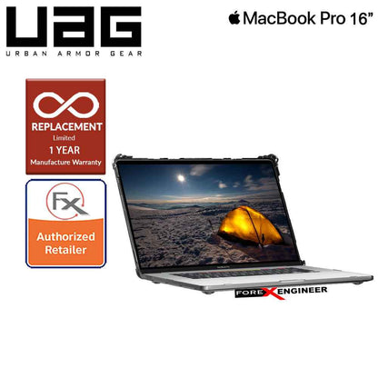 [RACKV2_CLEARANCE] UAG Plyo for MacBook Pro 16 - Ice Color ( Barcode : 812451034455 )