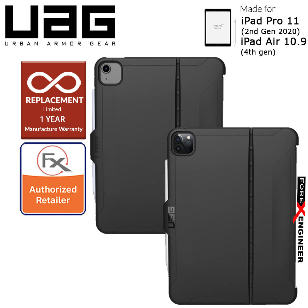 UAG Scout for iPad Air 10.9" ( 5th - 4th Gen) ( 2022 - 2020 ) - iPad Pro 11 (2nd Gen 2020) - Black (Barcode : 812451038248 )