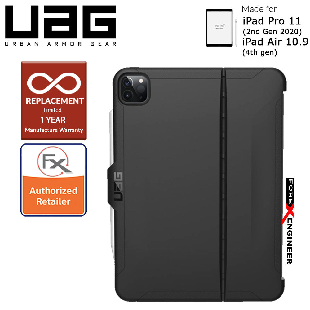 UAG Scout for iPad Air 10.9" ( 5th - 4th Gen) ( 2022 - 2020 ) - iPad Pro 11 (2nd Gen 2020) - Black (Barcode : 812451038248 )