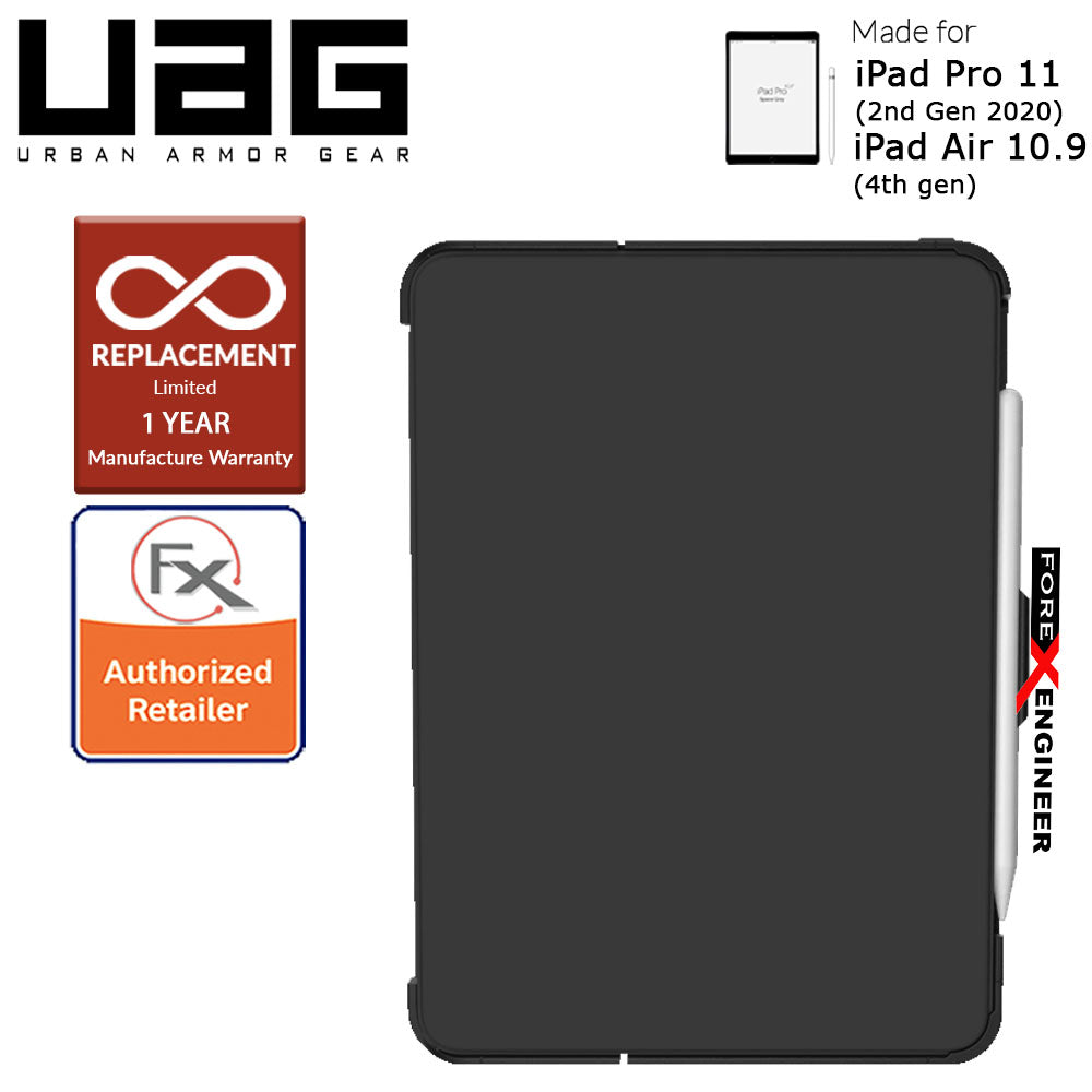 UAG Scout for iPad Air 10.9" ( 5th - 4th Gen) ( 2022 - 2020 ) - iPad Pro 11 (2nd Gen 2020) - Black (Barcode : 812451038248 )