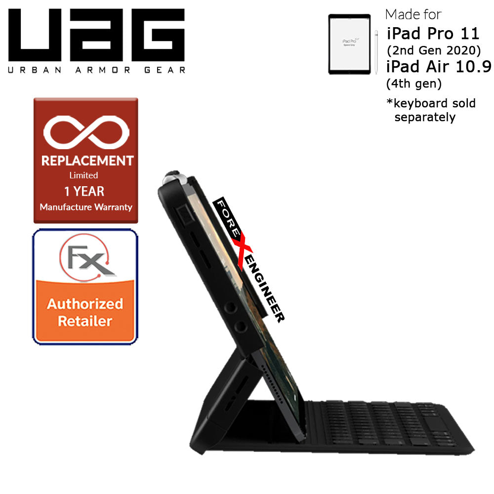 UAG Scout for iPad Air 10.9" ( 5th - 4th Gen) ( 2022 - 2020 ) - iPad Pro 11 (2nd Gen 2020) - Black (Barcode : 812451038248 )