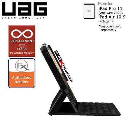 UAG Scout for iPad Air 10.9" ( 5th - 4th Gen) ( 2022 - 2020 ) - iPad Pro 11 (2nd Gen 2020) - Black (Barcode : 812451038248 )