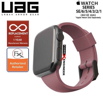 UAG Silicone Strap for Apple Watch Series 7 - SE - 6 - 5 - 4 - 3 - 2 - 1 ( 45mm - 42mm - 44mm ) - Dusty Rose (Barcode : 812451036329 )