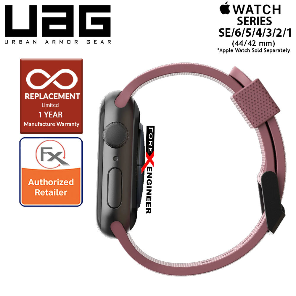 UAG Silicone Strap for Apple Watch Series 7 - SE - 6 - 5 - 4 - 3 - 2 - 1 ( 45mm - 42mm - 44mm ) - Dusty Rose (Barcode : 812451036329 )