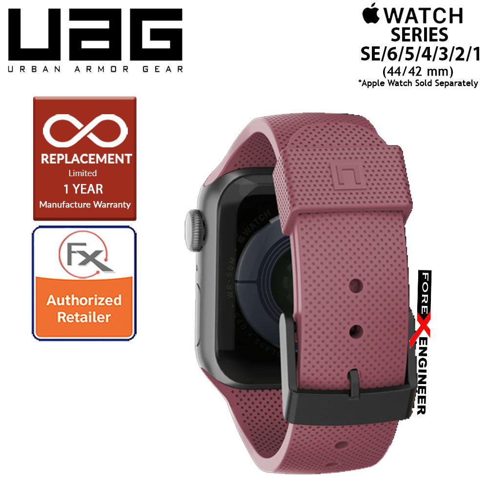 UAG Silicone Strap for Apple Watch Series 7 - SE - 6 - 5 - 4 - 3 - 2 - 1 ( 45mm - 42mm - 44mm ) - Dusty Rose (Barcode : 812451036329 )