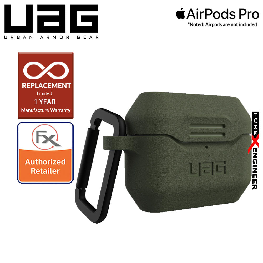 [RACKV2_CLEARANCE]  UAG Standard Issue Silicone_001 for Airpods Pro - Olive color ( Barcode : 812451035414 )