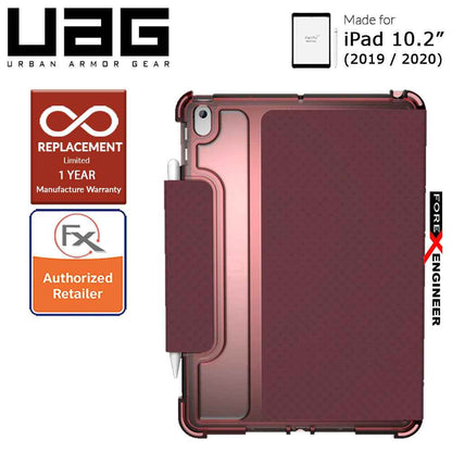 UAG [U] Lucent for iPad 10.2 inch 7th - 8th - 9th Gen ( 2019 -2021 )  - Aubergine - Dusty Rose (Barcode : 812451037852 )