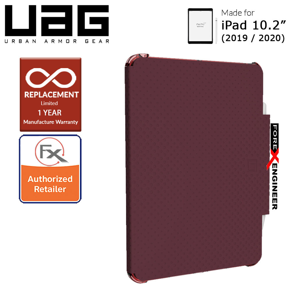 UAG [U] Lucent for iPad 10.2 inch 7th - 8th - 9th Gen ( 2019 -2021 )  - Aubergine - Dusty Rose (Barcode : 812451037852 )