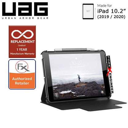 UAG [U] Lucent for iPad 10.2 inch 7th - 8th - 9th Gen  ( 2019 - 2021 )  - Black - Ice (Barcode : 812451037845 )