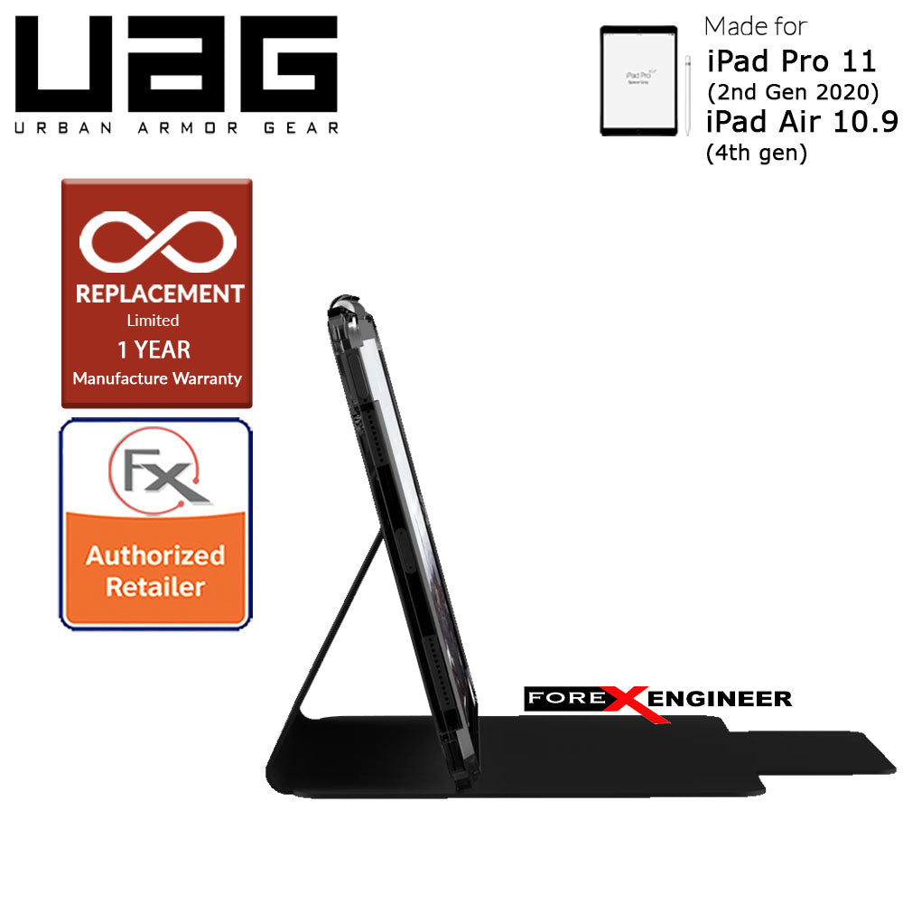 UAG [U] Lucent for iPad Air 10.9" ( 5th - 4th Gen ) ( 2022 - 2020 ) - iPad Pro 11 2020 (2nd Gen) - Black-Ice Color (Barcode : 812451038262 )