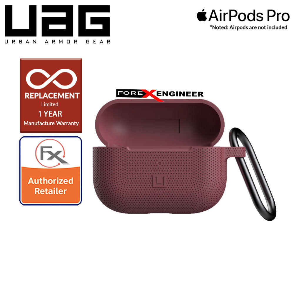 UAG [ U ] Silicone Case for AirPods Pro - Aubergine color ( Barcode: 812451036398 )