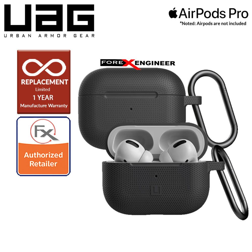 UAG [ U ] Silicone Case for AirPods Pro - Black color ( Barcode: 812451036381 )