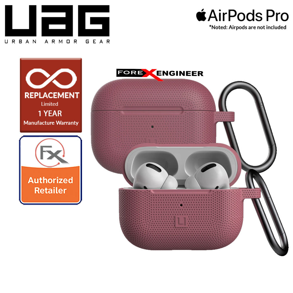 UAG [ U ] Silicone Case for AirPods Pro - Dusty Rose color ( Barcode: 812451036404 )