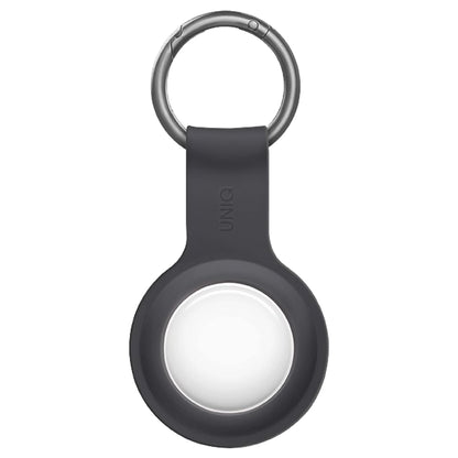 [RACKV2_CLEARANCE] UNIQ Lino Liquid Silicone Case for Airtag - Premium Liquid Silicone - Grey  (Barcode: 8886463677292 ) - Forexengineer-malaysia