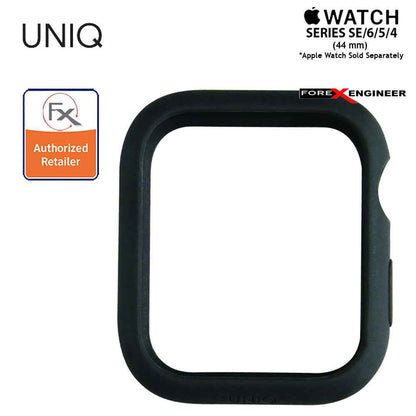 UNIQ Lino Premium Liquid Silicone Case for Apple Watch Series SE - 6 - 5 - 4 (44mm) - Black (Barcode : 8886463671122)