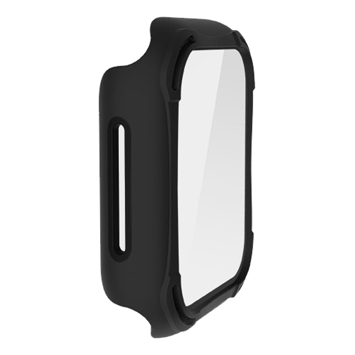UNIQ TORRES Watch Case with 9H Tempered Glass for Apple Watch Series SE - 6 - 5 - 4 ( 44mm) - Black (Barcode: 8886463676301 )