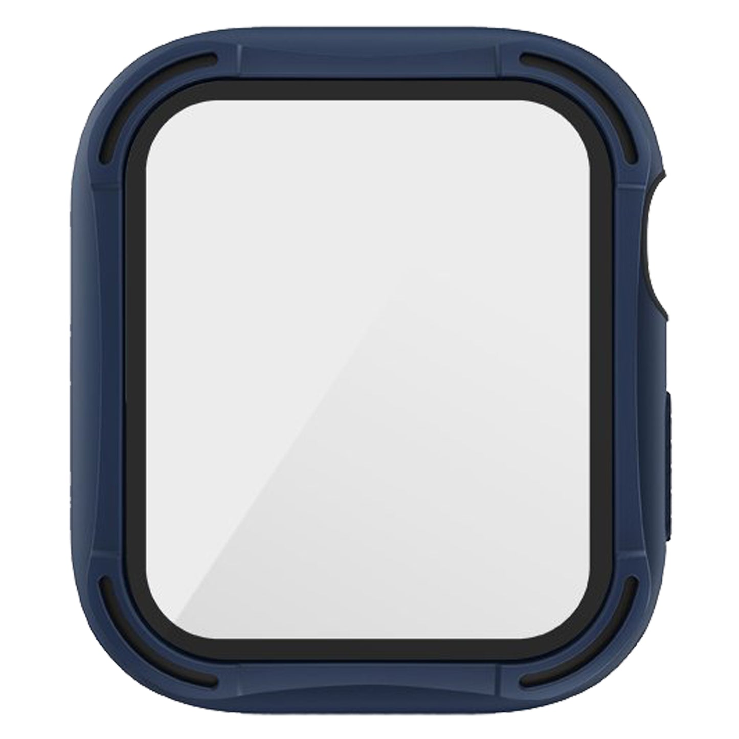 UNIQ TORRES Watch Case with 9H Tempered Glass for Apple Watch Series SE - 6 - 5 - 4 ( 44mm) - Blue (Barcode: 8886463676325 )
