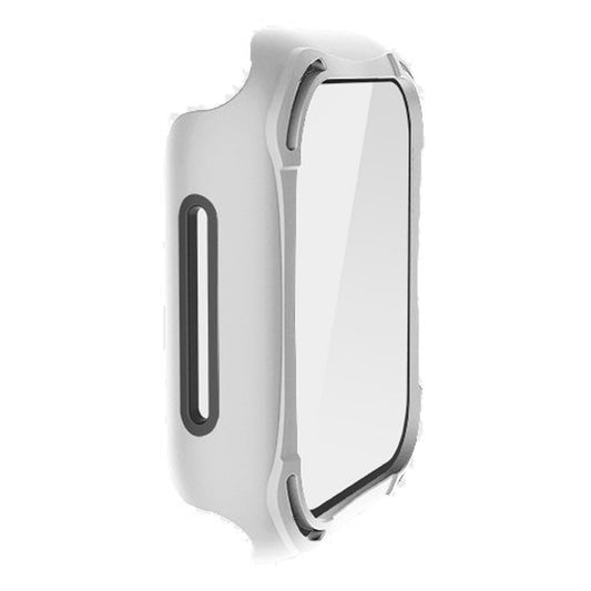 UNIQ TORRES Watch Case with 9H Tempered Glass for Apple Watch Series SE - 6 - 5 - 4 ( 44mm) - White (Barcode: 8886463676349 ) - Forexengineer-malaysia