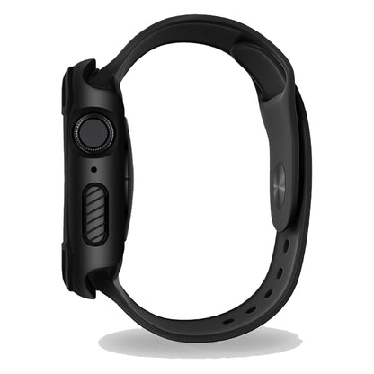 UNIQ TORRES Watch Case with 9H Tempered Glass for Apple Watch Series SE - 6 - 5 - 4 ( 40mm) - Black (Barcode: 8886463676295 ) - Forexengineer-malaysia