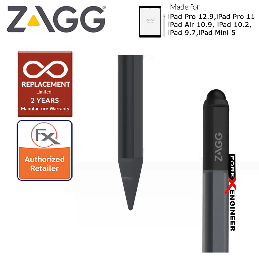 ZAGG Pro Stylus Pencil - Black-Gray Color (Barcode : 840056135482 )