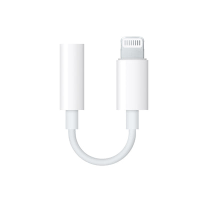 Genuine Apple Lightning to 3.5 mm Headphone Jack Adapter - white, working well for PUBG player - Forexengineer-malaysia