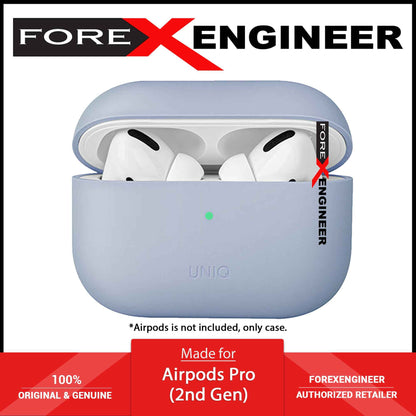 UNIQ Lino Airpods Pro 2 ( 2nd Gen ) - Silicone Case - Arctic Blue