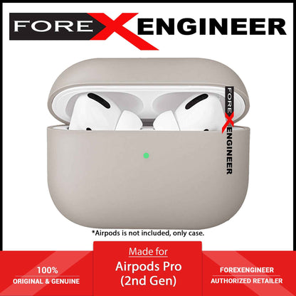UNIQ Lino Airpods Pro 2 ( 2nd Gen ) - Silicone Case - Beige (Ivory) ( Barcode: 8886463683538 )