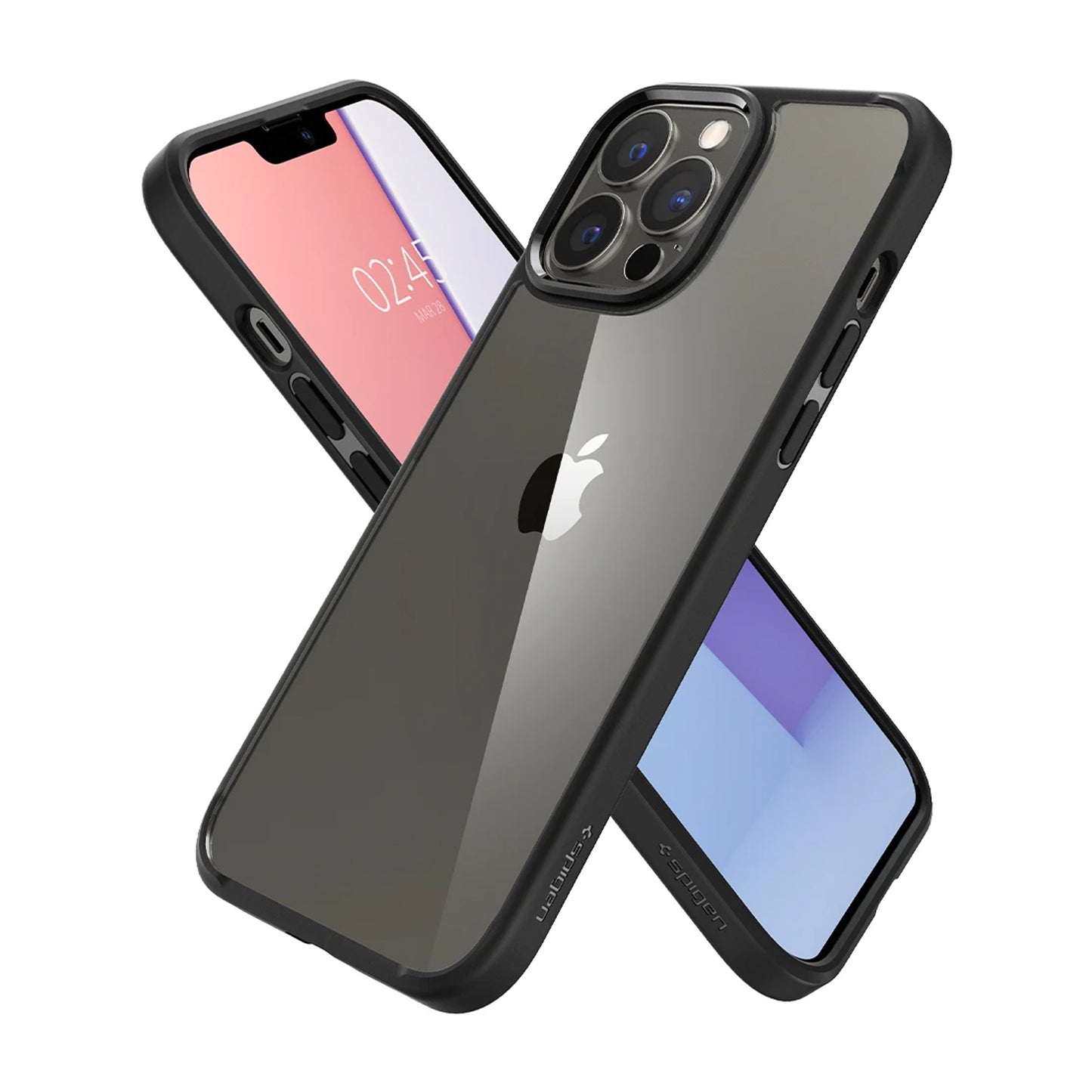 Spigen Ultra Hybrid for iPhone 13 Pro 6.1" 5G - Matte Black