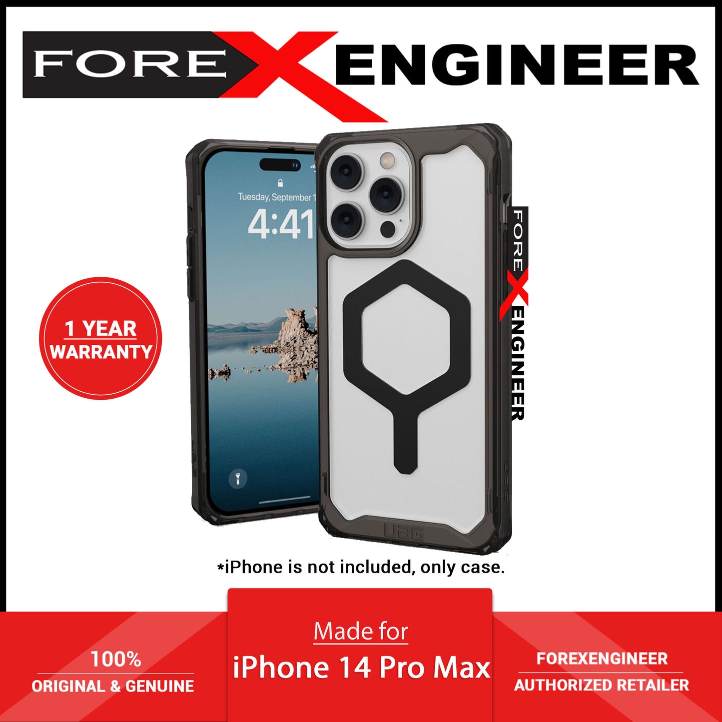 UAG Plyo Magsafe for iPhone 14 Pro Max - Black (Barcode: 840283907760 )