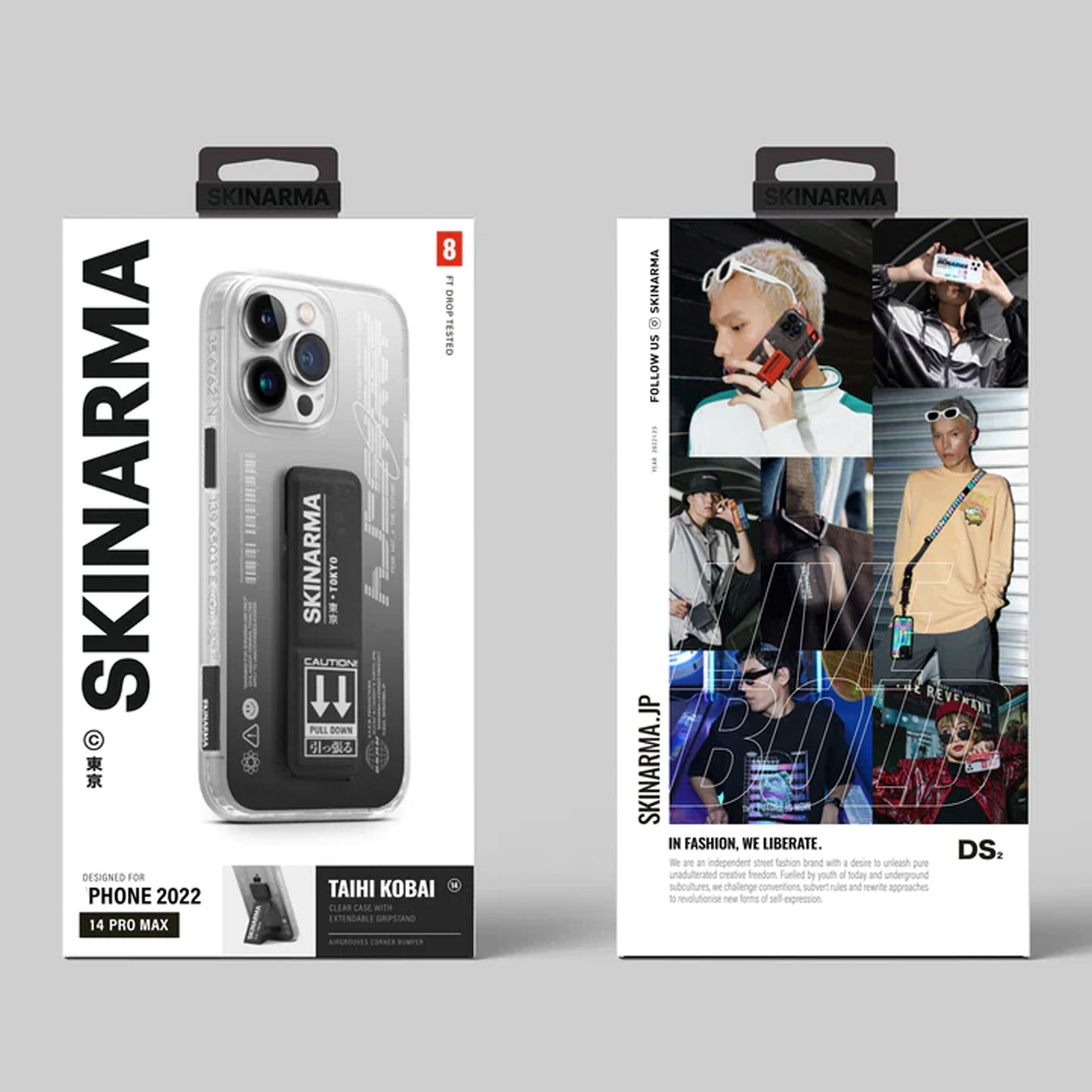 [ONLINE ONLY] Skinarma Taihi Kobai for iPhone 14 Pro - Black ( Barcode: 8886461242256 )