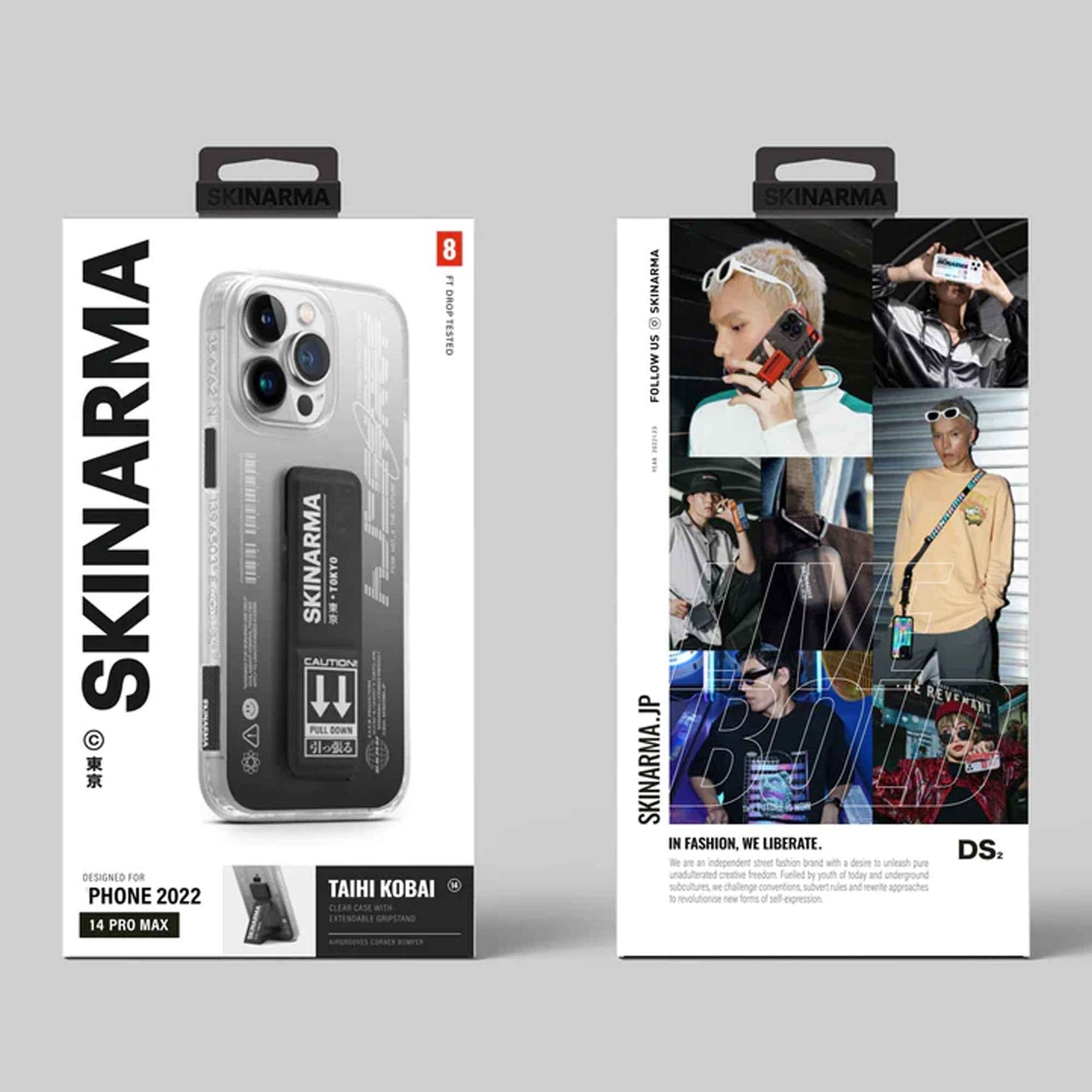 [ONLINE ONLY] Skinarma Taihi Kobai for iPhone 14 Pro Max - Black ( Barcode: 8886461242270 )