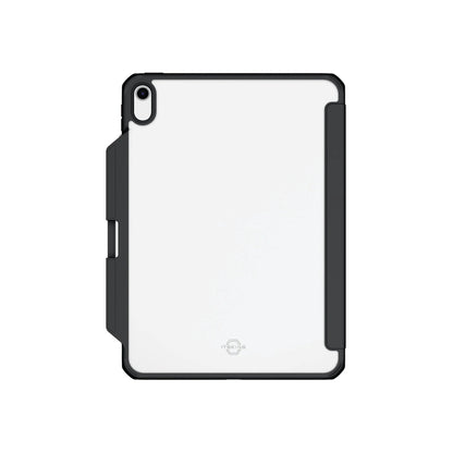 ITSKINS Hybrid R Solid Folio for iPad A16 11th Gen ( 2025 ) / iPad 10.9” 10th Gen ( 2022 ) - Drop Protection Up to 1.5m - Black (Barcode: 4894465836542 ) - Forexengineer -Malaysia- 4894465836542