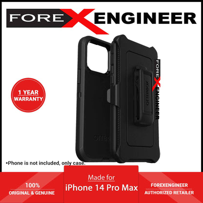 Otterbox Defender Series for iPhone 14 Pro Max - Black (Barcode: 840262380041 )