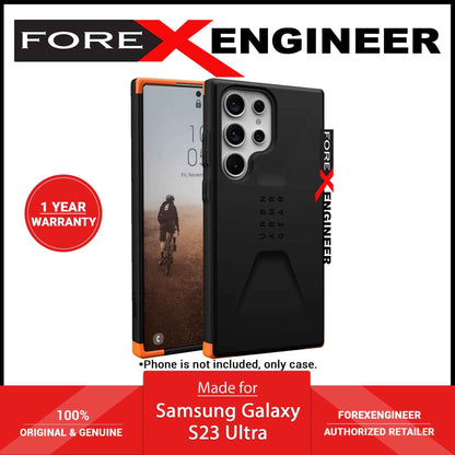 UAG Civilian for Samsung S23 Ultra  - Black (Barcode: 840283907142 )
