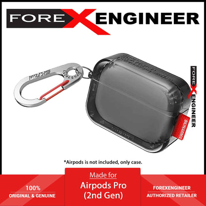 Skinarma Saido Case for Airpods Pro 2 ( 2nd Gen ) - Black (Barcode : 8886461243222 )