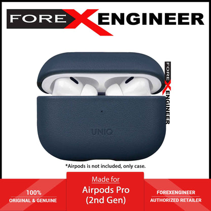 UNIQ Terra Case for AirPods Pro 2 ( 2nd Gen ) Full-grain Quality - Space Blue (Barcode: 8886463683842 )