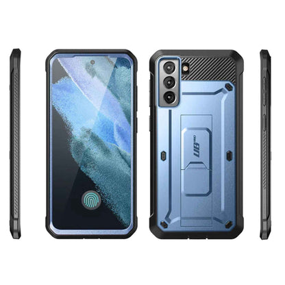 Supcase Unicorn Beetle Pro Rugged Case for Samsung Galaxy S21 Plus - Metallic Blue (Barcode: 843439135970 )