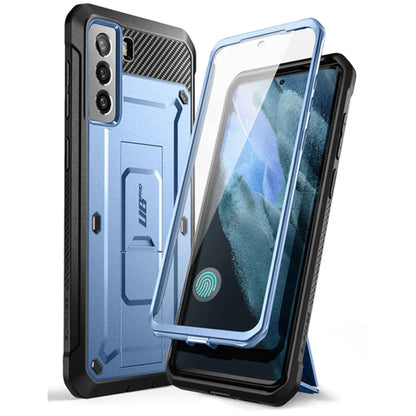Supcase Unicorn Beetle Pro Rugged Case for Samsung Galaxy S21 Plus - Metallic Blue (Barcode: 843439135970 )