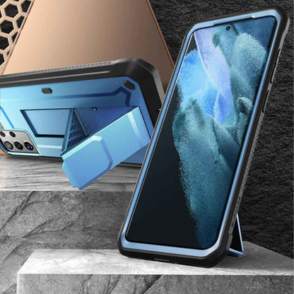 Supcase Unicorn Beetle Pro Rugged Case for Samsung Galaxy S21 Plus - Metallic Blue (Barcode: 843439135970 )