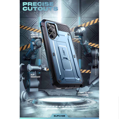 Supcase Unicorn Beetle Pro Rugged Case for Samsung Galaxy S22 - Metallic Blue (Barcode: 843439116085 )