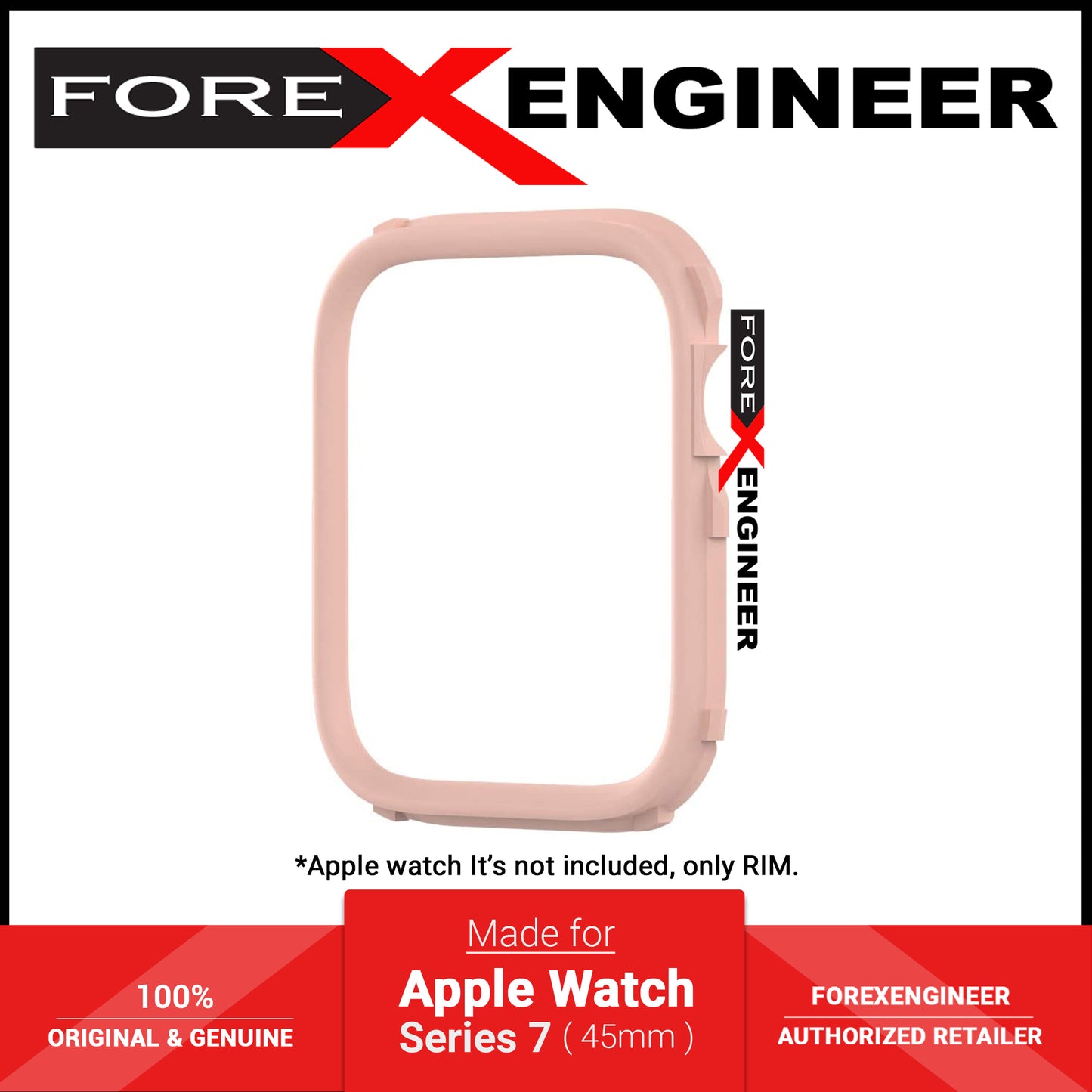 Rhinoshield RIM for Apple Watch Series 7 ( 45mm ) - Blush Pink (Barcode: 4711203596943 )