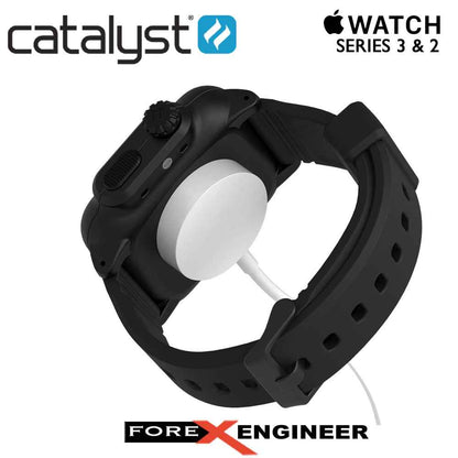Catalyst Waterproof Shock Resistant Case for Apple Watch 42mm Series 3 & 2 (Stealth Black) - Forexengineer-malaysia
