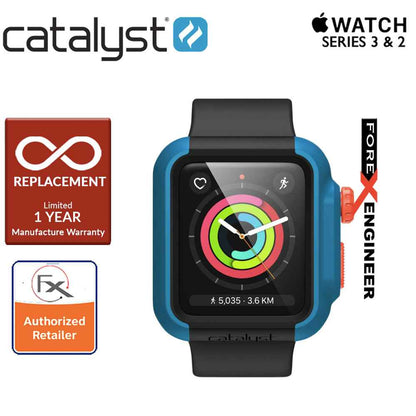 [RACKV2_CLEARANCE] Catalyst Impact Protection for APPLE WATCH Series 3 - 2 ( 42mm ) - Blueridge - Sunset - Forexengineer-malaysia