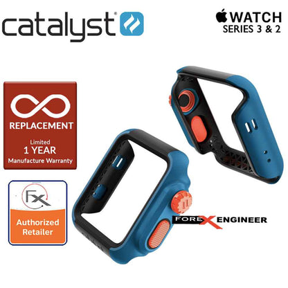 [RACKV2_CLEARANCE] Catalyst Impact Protection for APPLE WATCH Series 3 - 2 ( 42mm ) - Blueridge - Sunset - Forexengineer-malaysia