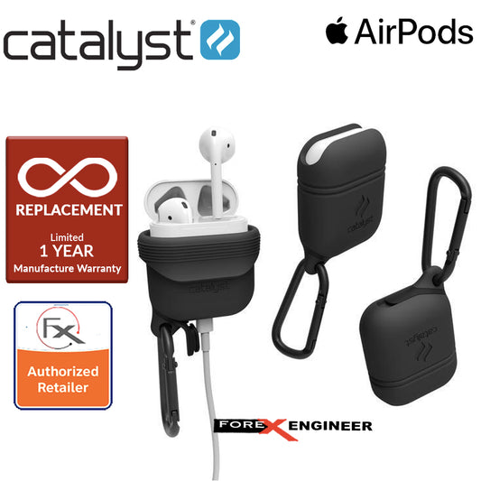 Catalyst Waterproof Case for Airpods - 1 meters deep with 1.2 meters drop protection - Slate Gray