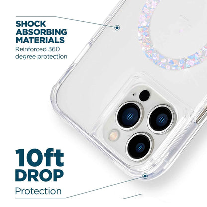 Case Mate Twinkle Diamond for iPhone 14 Pro - with Magsafe Compatible - Clear (Barcode: 840171719505 )