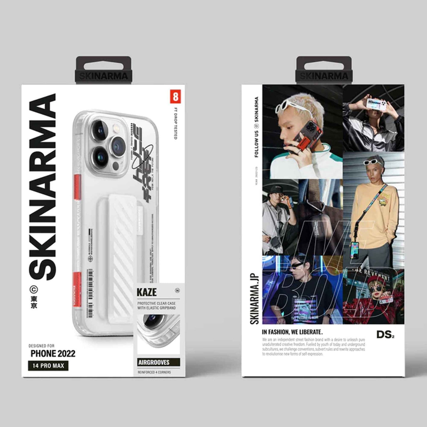 [ONLINE ONLY] Skinarma Kaze for iPhone 14 Pro - Clear ( Barcode: 8886461242058 )
